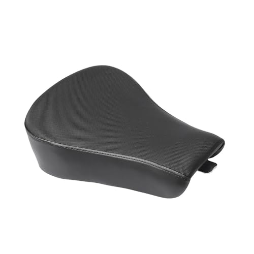 Asiento individual de moto Sportster con acabado en cuero sintético