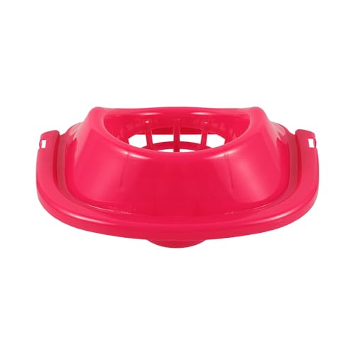 FONDOTIN Cesta de Drenaje para Cubo de Fregona Roja Cesta de Plástico para Cubo de Fregona Portátil Accesorio de Repuesto con Orificios para Escurrir Agua Uso Doméstico de Limpieza