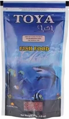 AKSHAT ENTERPRISES Fish Food | Growth & Colour Enhancing Formula | Suitable for Gold Fish, Angelfish, Molly, Tetra, Sword Tails, Small Parrot Fish, Betta,100 gm (Pack of 1) (B0CBXH84K7) Amazon Price History, Amazon Price Tracker
