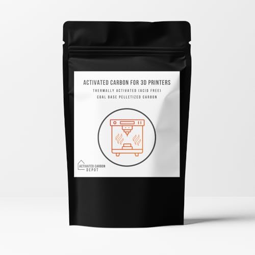 Activated Carbon Pellets for 3D Printers | Charcoal Filter Media - 1 Pound