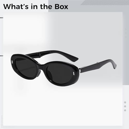 Lunettes de soleil pliantes polarisées et légères CD010 avec étui rigide - 5