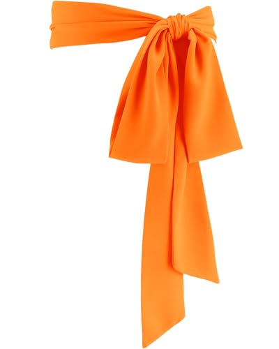 Image of Glitopper Women Chiffon Sash Belt Dress Sash Waist Bridal Wedding Belt 50s Accessories 3'' Wide