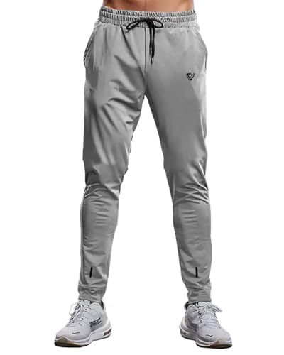 Image of Noble Monk Men's Regular Fit Track Pants | Sport Pant | Plain Track Pant for Men Charcoal Grey