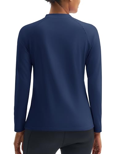 Cavva Thermal Shirts for Women Fleece Mock Turtle Necks Tops Long Sleeve Underwear Base Layer Cold Weather Warm2