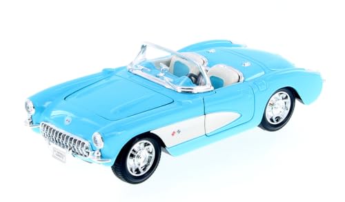 1957 Corvette Convertible Modelo a Escala 1:24