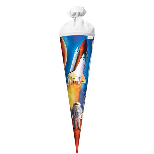 Cornet d'écolier ROTH de 70 cm grand espace pour ranger toutes les fournitures sans les plier
