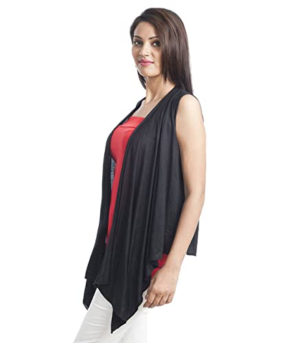 Image of Amazon Brand - Nora Nico Womens Viscose Waterfall Shrug