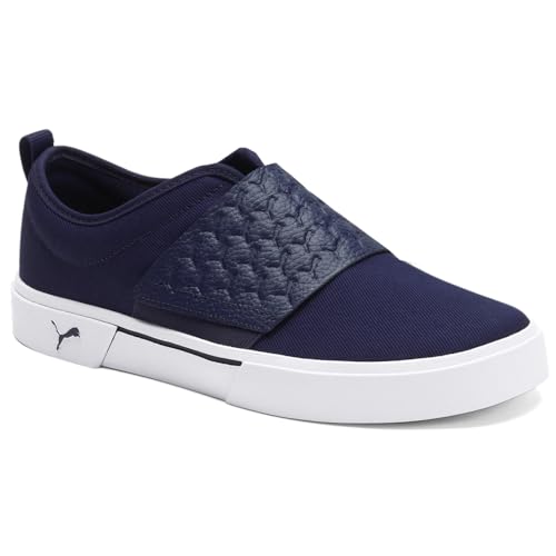PUMA Mens El Rey Ii Logomania Slip On Sneakers Shoes Casual - Blue2