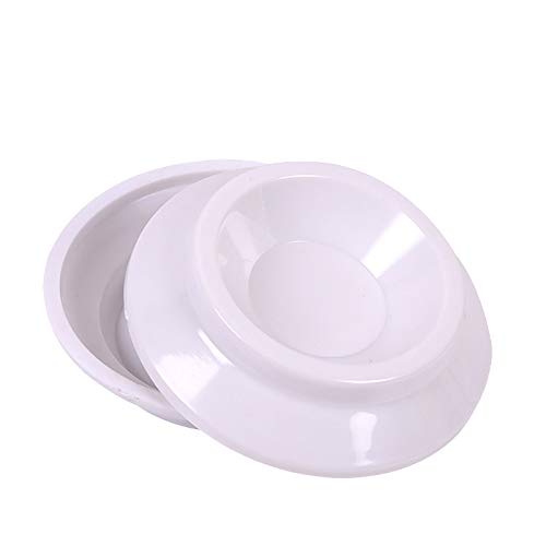 Piano Caster Cups for Upright Piano, Piano Leg Pads, Floor Protectors, Hardwood Floor Protectors, Set of 4 (White)