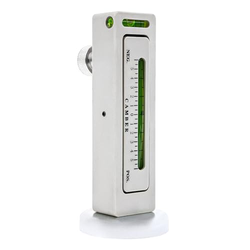 Image of Adjustable Magnetic Gauge Tool, Automotive Camber Caster Strut Wheel Alignment Gauge, Universal Castor Strut Wheel Hub Alignment Instrument for Car RV Truck Tire Repair