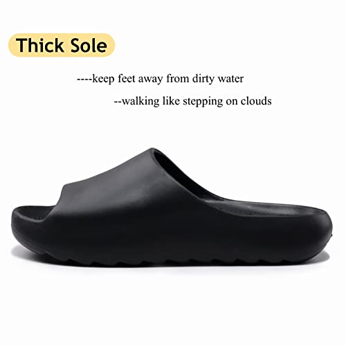 Cloud Slides for Women Men Kids, Pillow Slippers Comfy Non-Slip Soft Waterproof Bathroom Shower Shoes, Cushioned Thick Sole Sandals for Indoor and Outdoor2