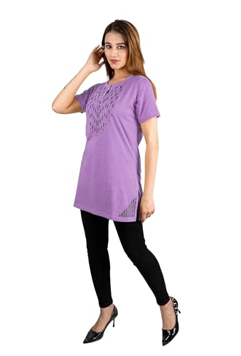 Image of Long Tshirts for Women Combo of 2 | Women Long t Shirt| Long Shirt for Women |Long T-Shirts for Women