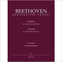 Beethoven: Sonatas Op. 5, 69 & 102 for Cello and Piano (Bärenreiter Urtext)      Paperback