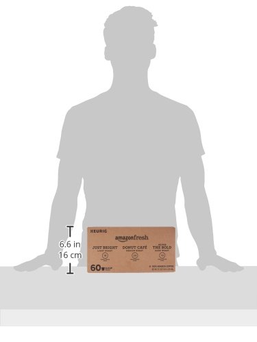 Amazonfresh 60 Ct. Coffee Variety Pack, 3 Flavors, Keurig K-Cup Brewer Compatible #TOP4