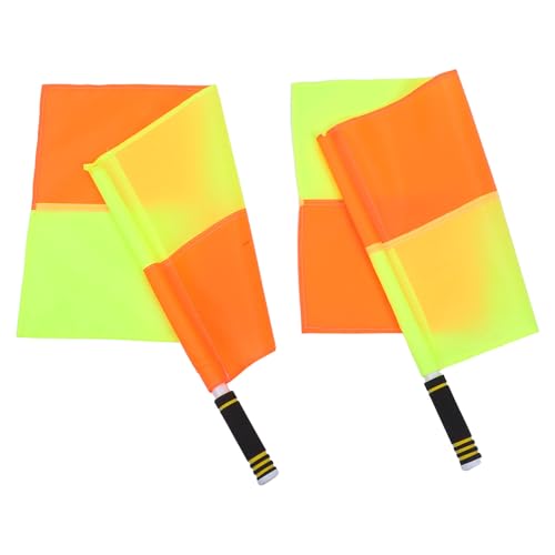 Versatilità sportiva: Questo set di bandierine per arbitri si adatta a molteplici discipline sportive come calcio e pallavolo, risultando utili per competizioni scolastiche, eventi sportivi o allenamenti atletici, offrendo strumenti funzionali per arbitri e giudici di