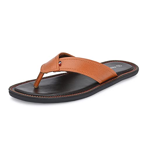 Image of Centrino Men's Slipper |Flip-Flop Slippers | Luxurious Comfort Every Step | Slip-On Ease, Minimalist Design | Perfect for Beach Days, Poolside Lounging, and Casual Wear (1302)