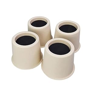 MIIX HOME 10cm Bett- und Möbelerhöhungen 4er Set