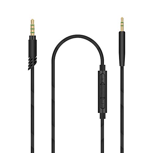 Linkidea Audio Cable with Mic for AKG Y600NC, Y500, Y50BT, Y50, Y40, N60NC, N700NC Headphones