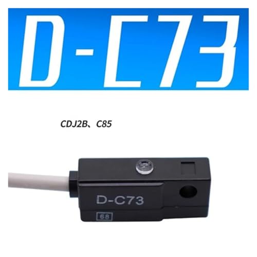 Interruptor de láminas D-C73 sensor magnético cableado de amplio voltaje 5V a 120V 10W 2