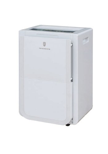 Friedrich D50AP 50 Pint Dehumidifier with Built-in Drain Pump, Front Bucket and Continuous Drain