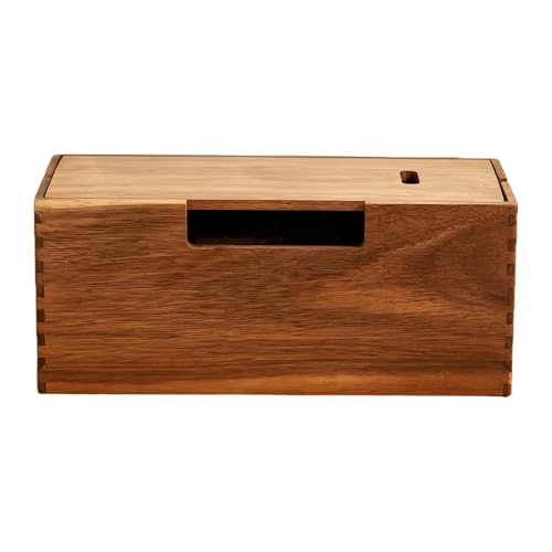 Générique Boîte de Gestion des Câbles | Conteneur en Bois pour Cacher Et Ranger Les Câbles,Boîte Porte-Câbles - Maison Appartement Bureau Hôtel Ferme...