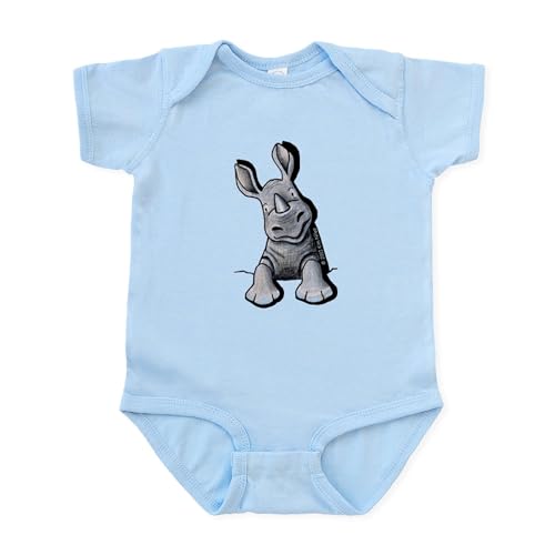 CafePress Pocket Rhino Infant Bodysuit Cute Infant Bodysuit Baby Romper