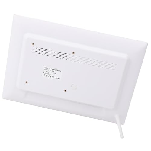Biała 13,3 -calowa Cyfrowa Ramka Wi -Fi Obsługuje rotację Obrazu z aplikacją do Domu w Sypialni (wtyczka UE)