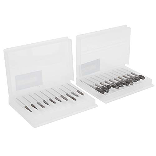 Set 20 piezas fresas para carpintería en carburo cementado miniatura 4