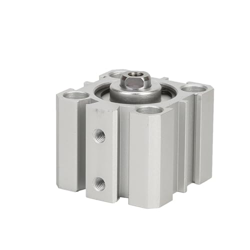 Cilindro neumático compacto para ahorrar espacio en maquinaria con carrera de 10mm de doble acción 7