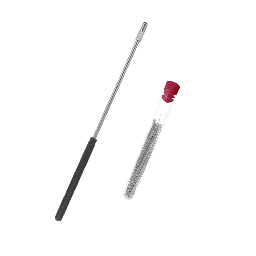 TopHomer Reusable Supplies Inoculation Rod Kit - Inoculation Rod and 100PCS Inoculation Wires Laboratory Equipment Tools for Laboratories, Science Projectss