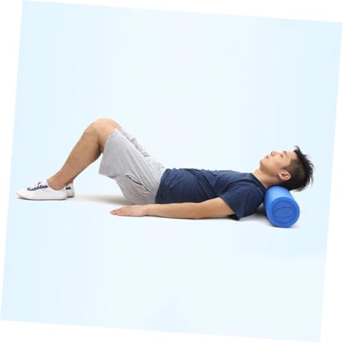 Yoga Massage Roller Epe Solid Foam Roller Azul 30x15cm Fitness Block para Pilates Alivio Muscular Masaje Espalda Accesorios de Yoga miniatura 7