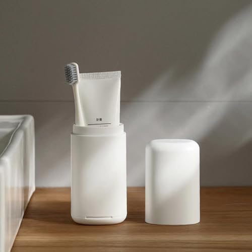 2-Piece Travel Toothbrush Holder & Soap Box Set – Compact, Leakproof Toiletry Kit For Trips & Gym