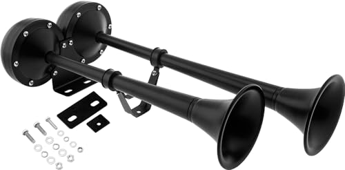 Vixen Horns Loud Powerful Dual Stainless Steel Trumpets...