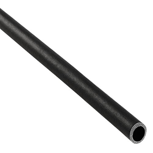 TRIM-LOK Hollow Rubber Tubing, 0.276-Inch Outer Width, 0.206-Inch Inner Width, 100-Foot Length, EPDM Foam Tubing, Auto Fender & Door Gap Filler, Bike Cable, Brake Hose & Steel Wire Cover, O-Ring Base