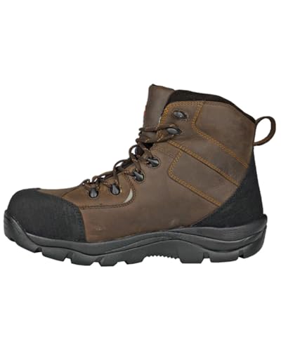 Hoss Men's Ridge 6" WP PR Hiker Industrial Boot, Brown, 12 XX-Wide3