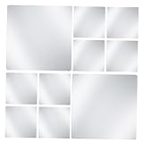 Photo Gallery aboofan 10 pezzi specchi acrilici quadrati autoadesivi piastrelle infrangibili per decorazioni parete bagno cucina casa te Photo Gallery aboofan 10 pezzi specchi acrilici quadrati autoadesivi piastrelle infrangibili per decorazioni parete bagno cucina casa te