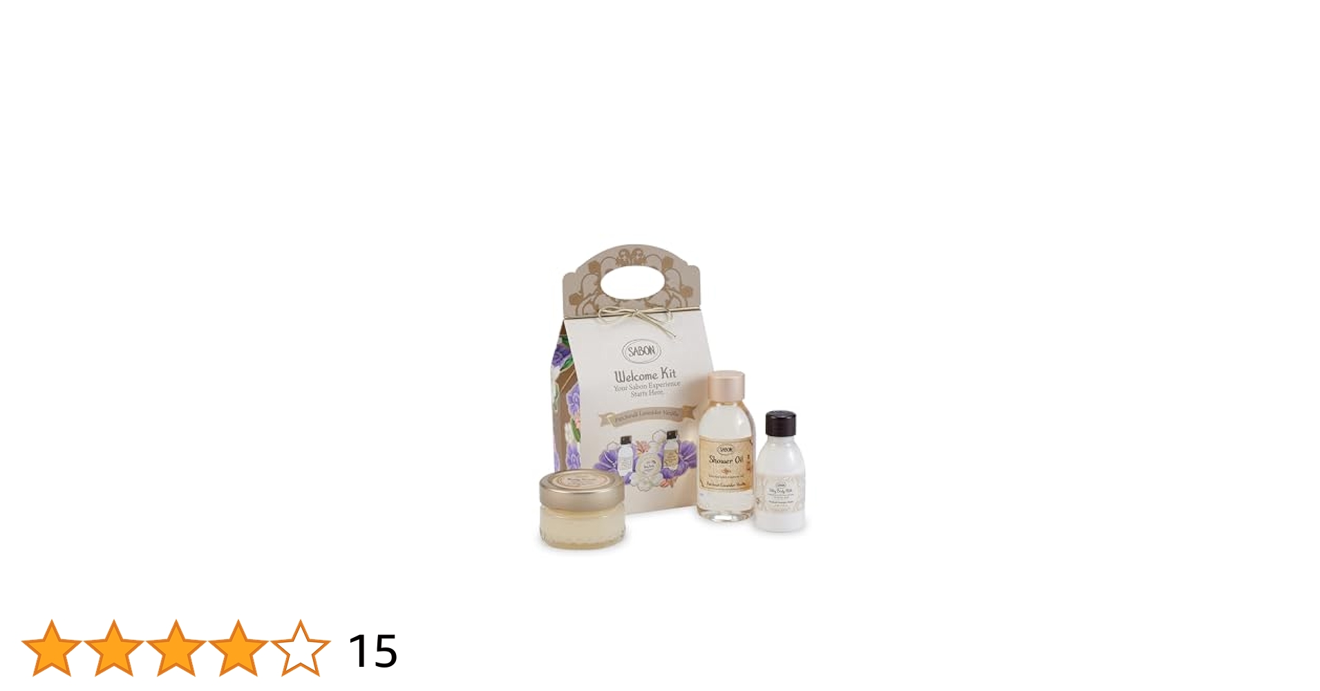 SABON 2点セット　パチュリ・ラベンダー・バニラ 鍵を開け、蝶が誘う喜びの旅へ。SABON25周年を記念した