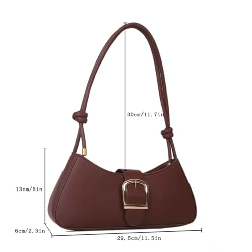 Image of SANTORINI Nova Hobo Bag for Women Casual Bag | Small Shoulder bag with Zipper and Flap lock | Girls PU Handbag for Parties and Outings