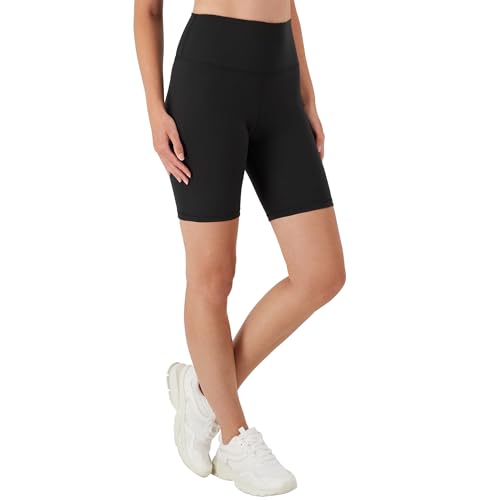 Hanes Women's Moves Bike, Soft & Stretchy Workout Shorts with Interior Pocket, Moisture-Wicking, 3” Or 7