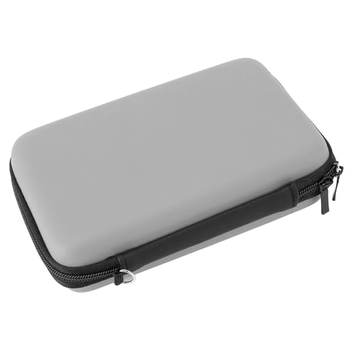 Image of Carrying Case for 3DS, New 3DS XL, New 2DS XL Console, Pocket Hard Shell Case with 8 Game Slot, Inner Pocket, 3DS XL Accessories Protective Carrying Case (Silver)