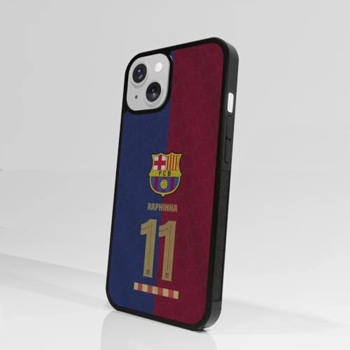 Funda iPhone 15 Pro Max Raphinha FC Barcelona carcasa 3D resistente 2