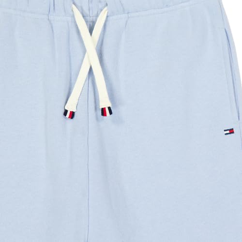 Image of Tommy Hilfiger Girls' Fleece Wide Leg Bottom Jogger Sweatpants with Drawstring & Functional Side Pockets