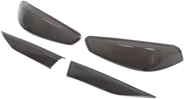 Vehicle Interior Decal ABS Black Car Tail Light Cover Brake Light Wide Indicator Protective Cover for BMW 2 Series F44 2020-2025