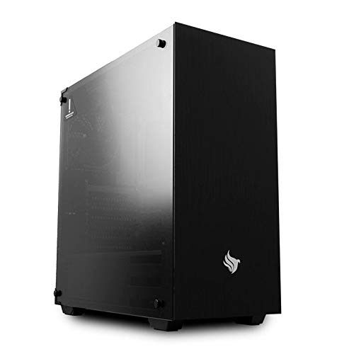 Gabinete Gamer Pichau Dragoon Lateral de Vidro, Pgd-01 Black