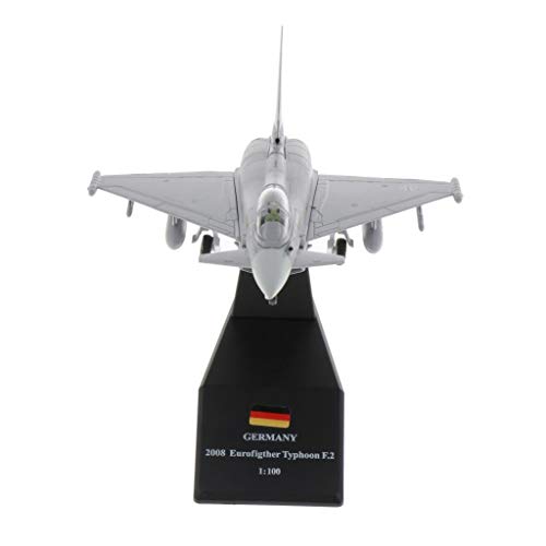 Avión de combate EF2000 militar 1/100 el regalo para coleccionistas 5