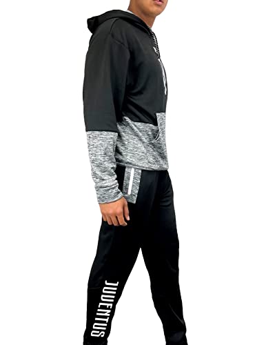 Icon Sports Men's Compatible to Juventus Tracksuit 2 Pices Set, Pullover Hoodie, Sweater With Joggers, Sweatpants2