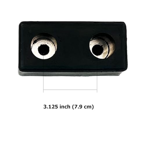 Fudatong 4502-1276 2 Pack Buffers Usa Molded Rubber Bumper Block Dock Buffer 6X3X3 For Chassis/Trailers/Truck/Flatbed/Reefer thumb #3