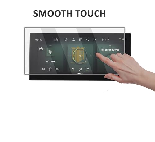 Image of (4 PACK) Screen Guard For NEW TATA CURVV EV 2024 / 12.3 INCH INFOTAINMENT [SHARP CORNERS] + INSTRUMENT CLUSTER + STEERING + AC PANEL Protector / Curvv.EV Empowered+ & Empowered+A Car Digital Display Accessories [Not Tempered Glass] 12.3 INCH