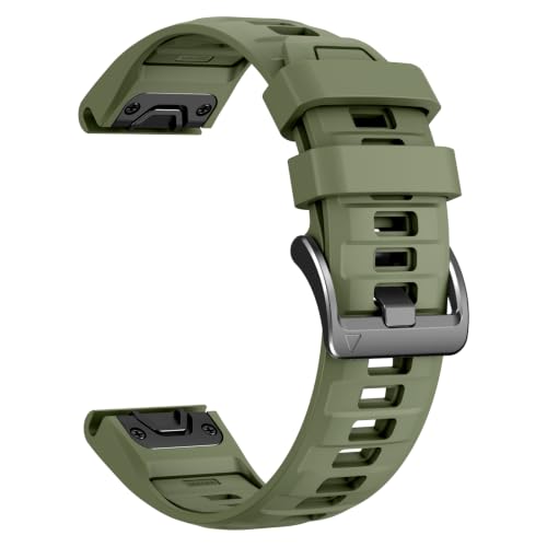 26mm QuickFit Watch Bnad Garmin Fenix 8 51mm/Fenix 7X/Fenix 6X/Fenix5X�p | �\�t�g�V���R�������p�X�g���b�v Fenix 8 51mm-AMOLED/MicroLED/Fenix 7X 