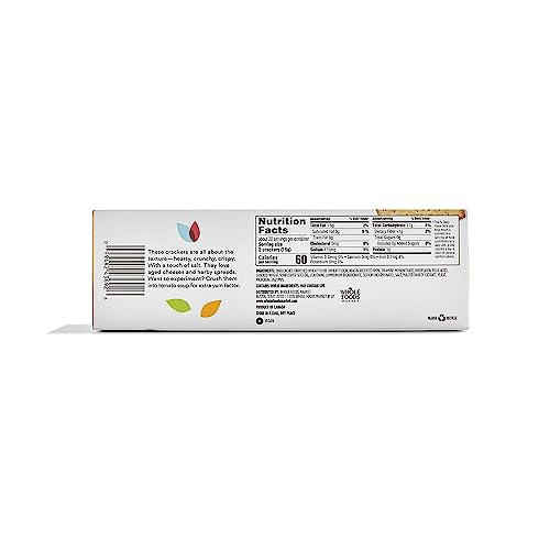 365 by Whole Foods Market, Cracked Wheat Crackers, 10.6 OZ - image 2